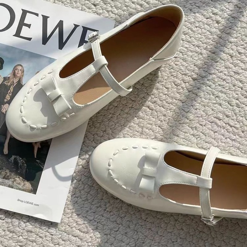 Women'S Fashion Spring 2025 - Новые французские туфли Мэри Джейн, лето