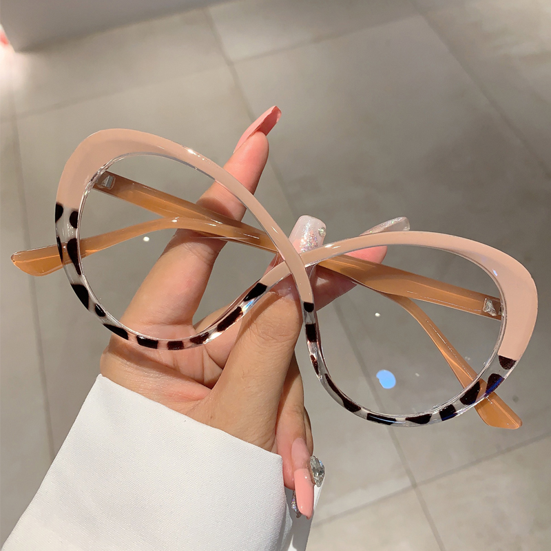 Women'S Fashion Glasses Non Prescription - KAMMPT овальные очки большого размера оправа