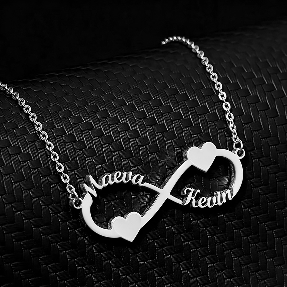 Women Fashion Names - Индивидуальное именное ожерелье с подвеской в