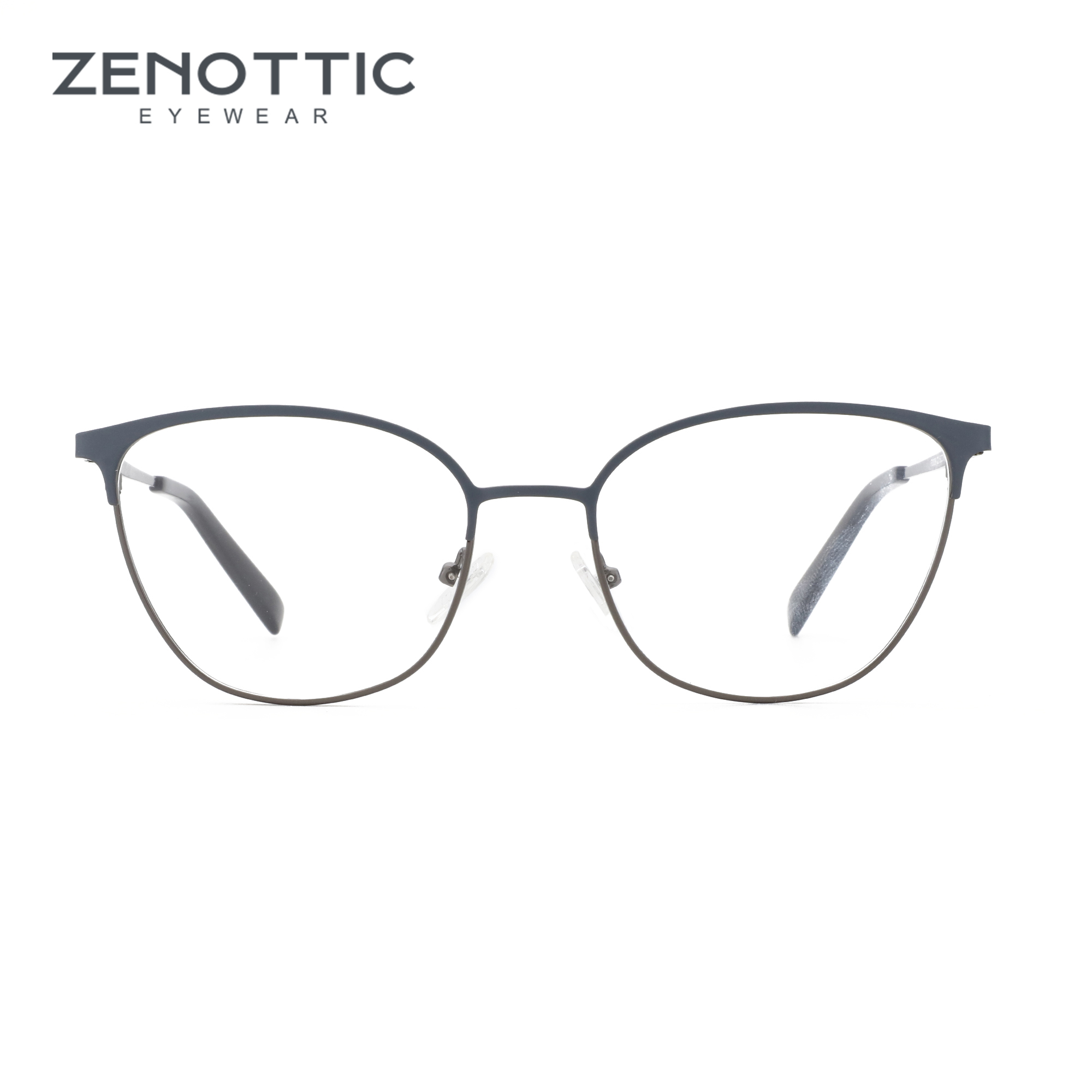 Women'S Fashion Glasses Non Prescription - Оправа для очков ZENOTTIC Fashion Square,