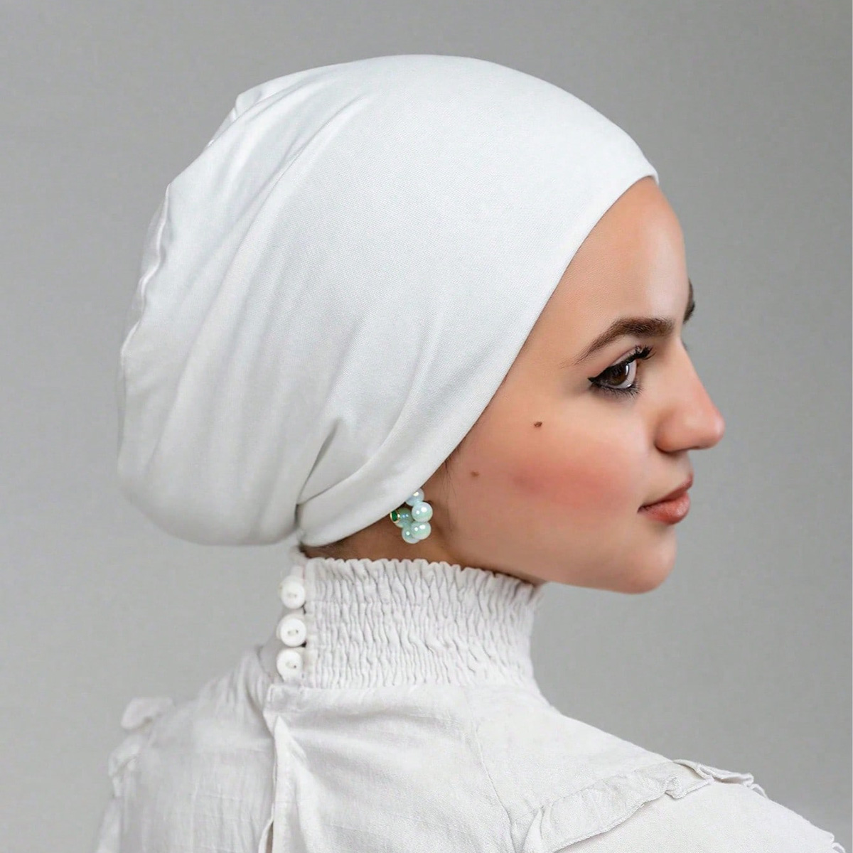 Women'S Fashion Hats - Горячие однотонные хлопковые модальные трикотажные хиджабы