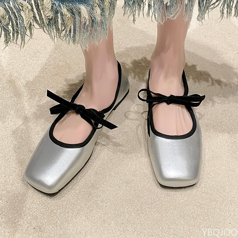 Women'S Fashion Spring 2025 - Весенне-летние новые простые удобные однотонные туфли