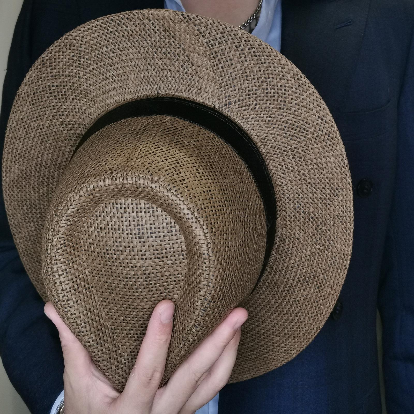 Мужская летняя панама из натур – обзор и цена Straw Hat Summer