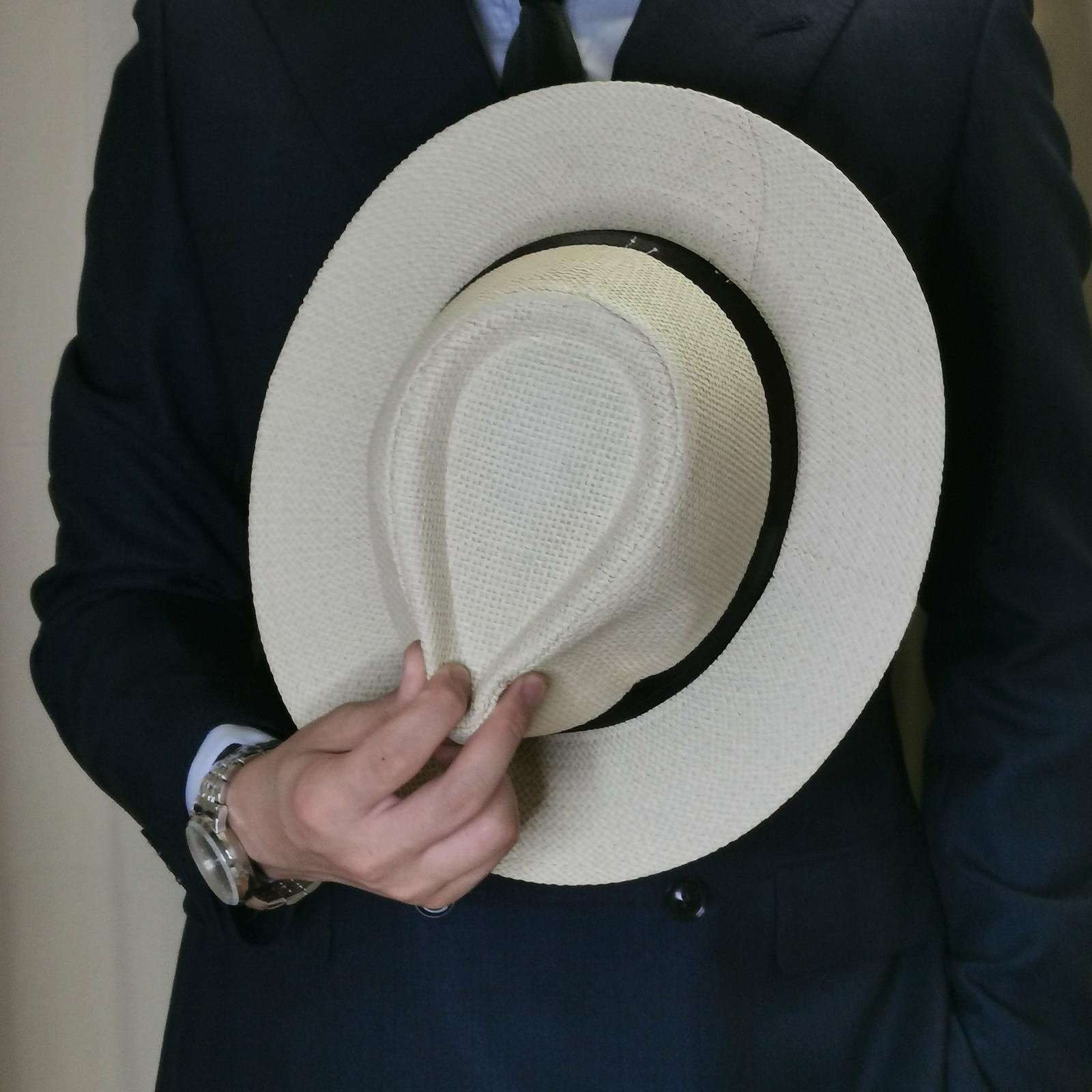 Мужская летняя панама из натур – обзор и цена Straw Hat Summer