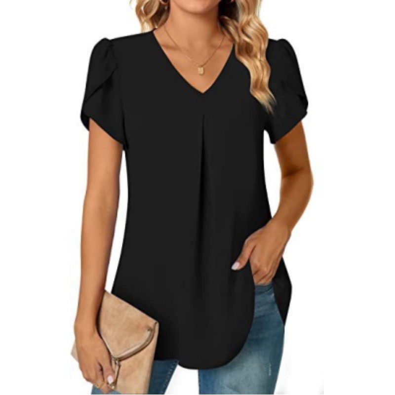 Женская блузка с коротким рука – обзор и цена Xxl Women Fashion