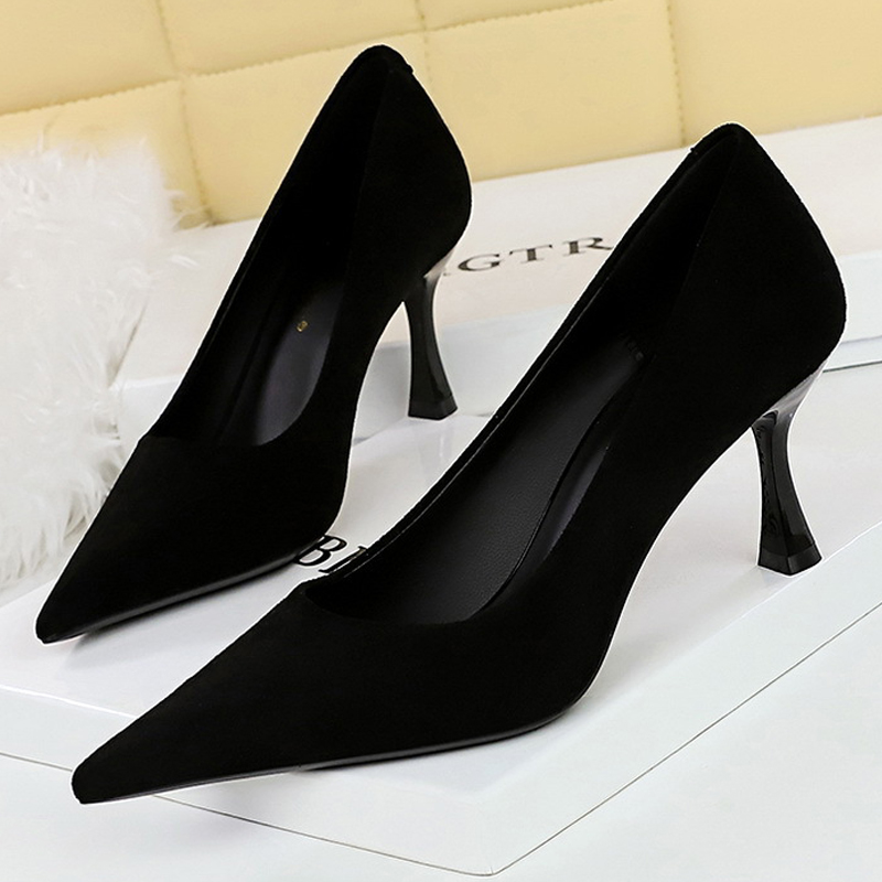 BIGTREE Shoes Замшевые черные  – обзор и цена Xxl Women Fashion