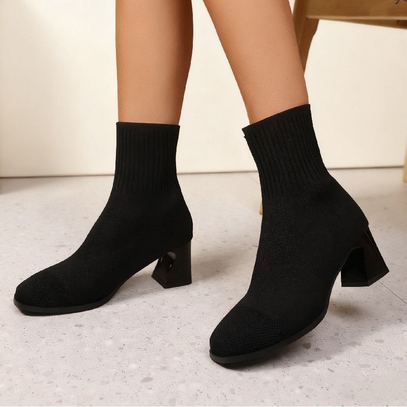 Ботильоны-носки с квадратным н – обзор и цена Women'S Fashion Socks