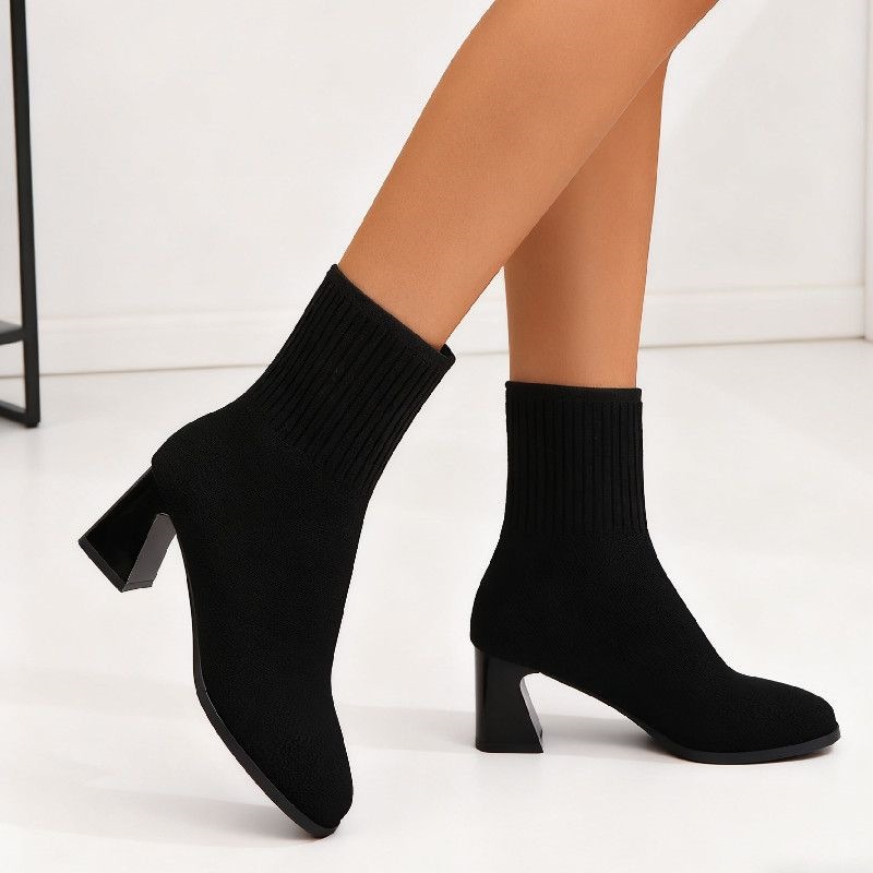 Ботильоны-носки с квадратным н – обзор и цена Women'S Fashion Socks