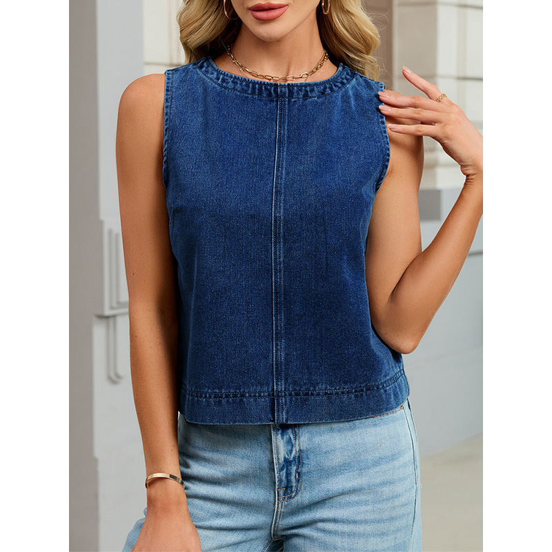Женский джинсовый жилет Benuyn – обзор и цена Women Fashion Vest