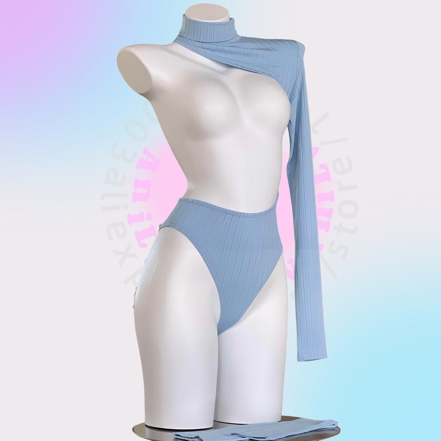 Женский боди AniLV с высоким в – обзор и цена Turtleneck Bodysuit