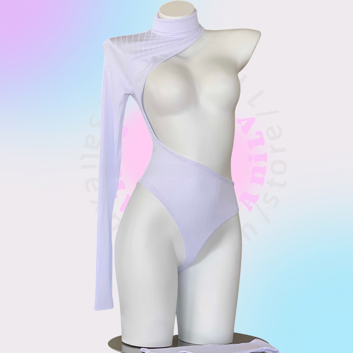 Женский боди AniLV с высоким в – обзор и цена Turtleneck Bodysuit