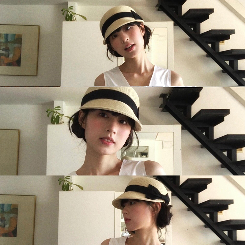 Соломенная шляпа с бантом и ку – обзор и цена Straw Hat Summer