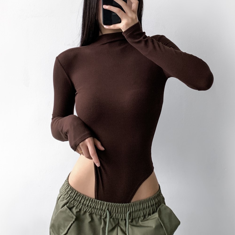 4-цветный осенне-зимний комбин – обзор и цена Turtleneck Bodysuit