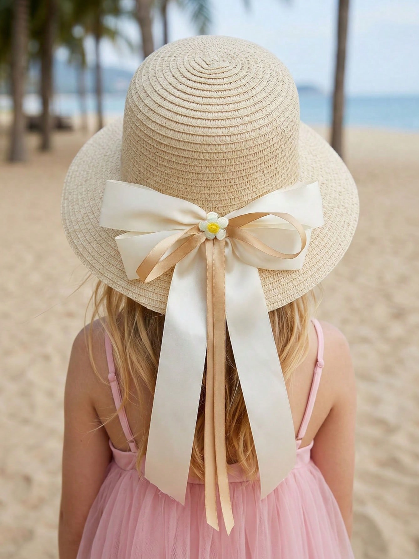 1 шт. Детская соломенная шляпа – обзор и цена Straw Hat Summer